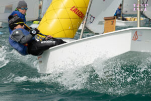 Leo Ortego subcampeón provincial Sub-13 de vela en Málaga representando al Club de Mar Fuengirola